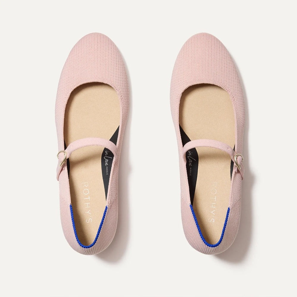 Rothy's Light Pink The Mary Jane Heel - Picture 6 of 6